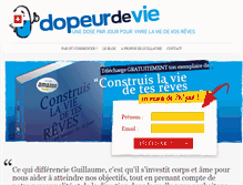 Tablet Screenshot of dopeurdevie.com